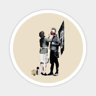 Banksy Anarchists Mothers Day Magnet